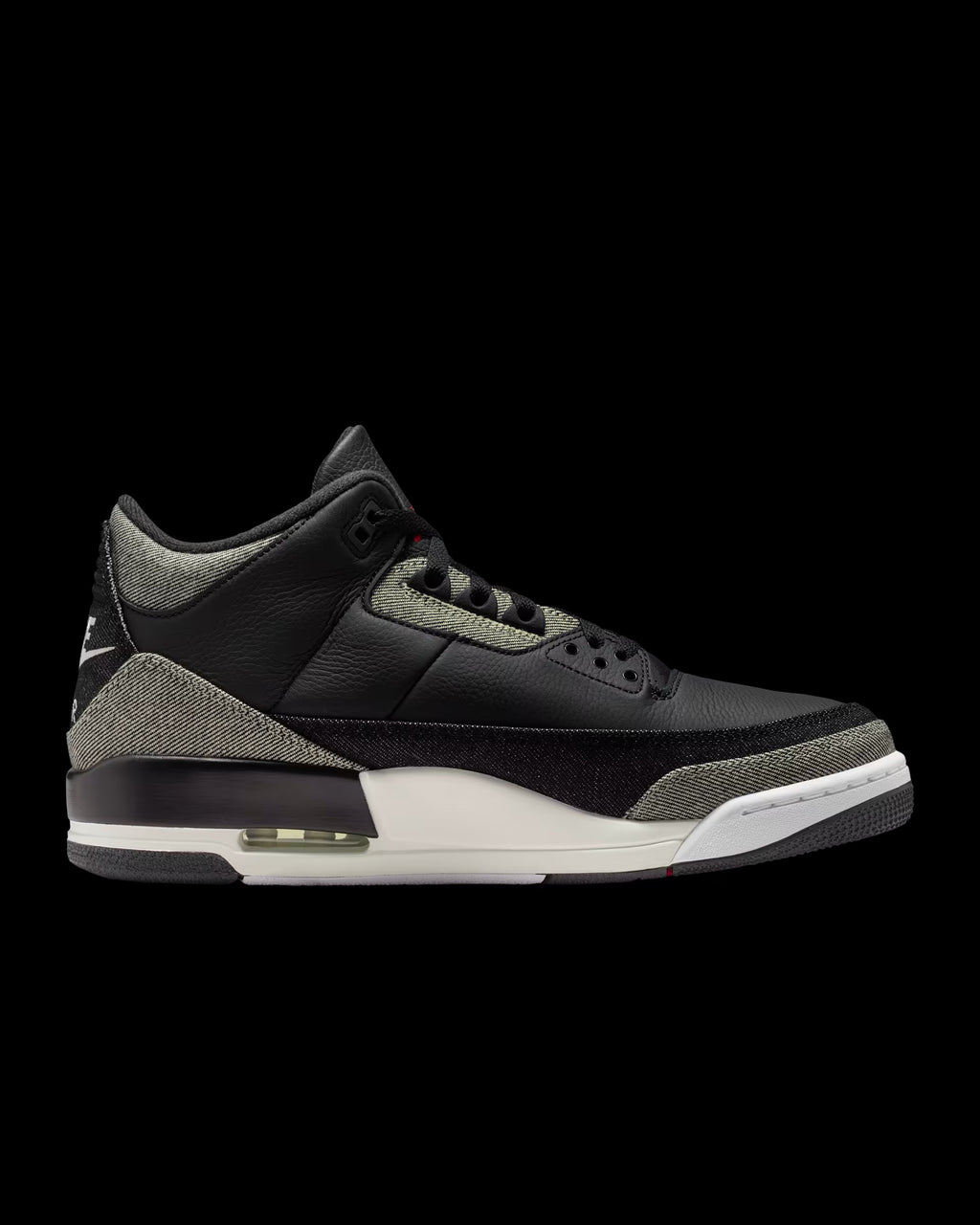 Jordan Retro 3 Levi’s Black