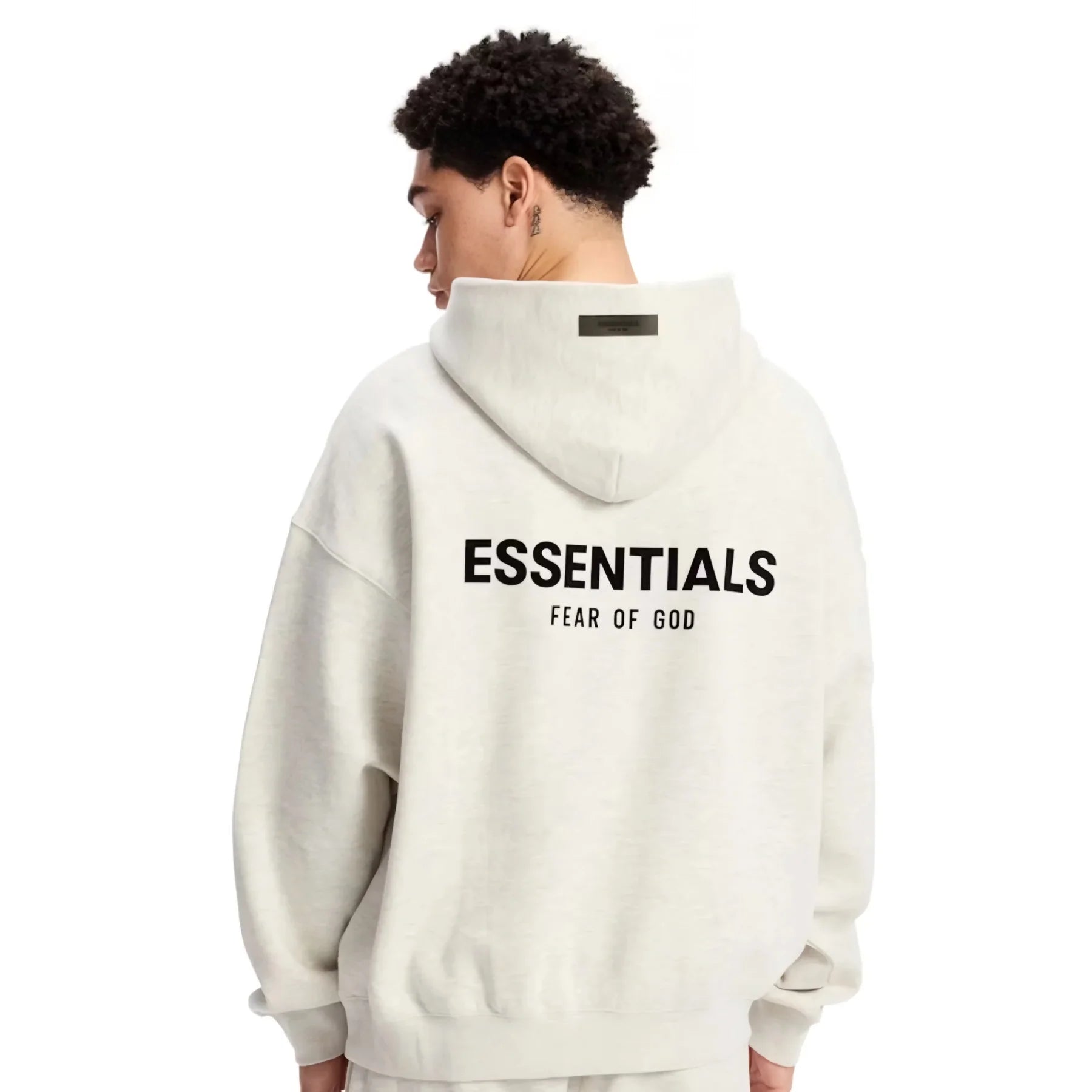 Fear of God Essentials Light Oatmeal Hoodie