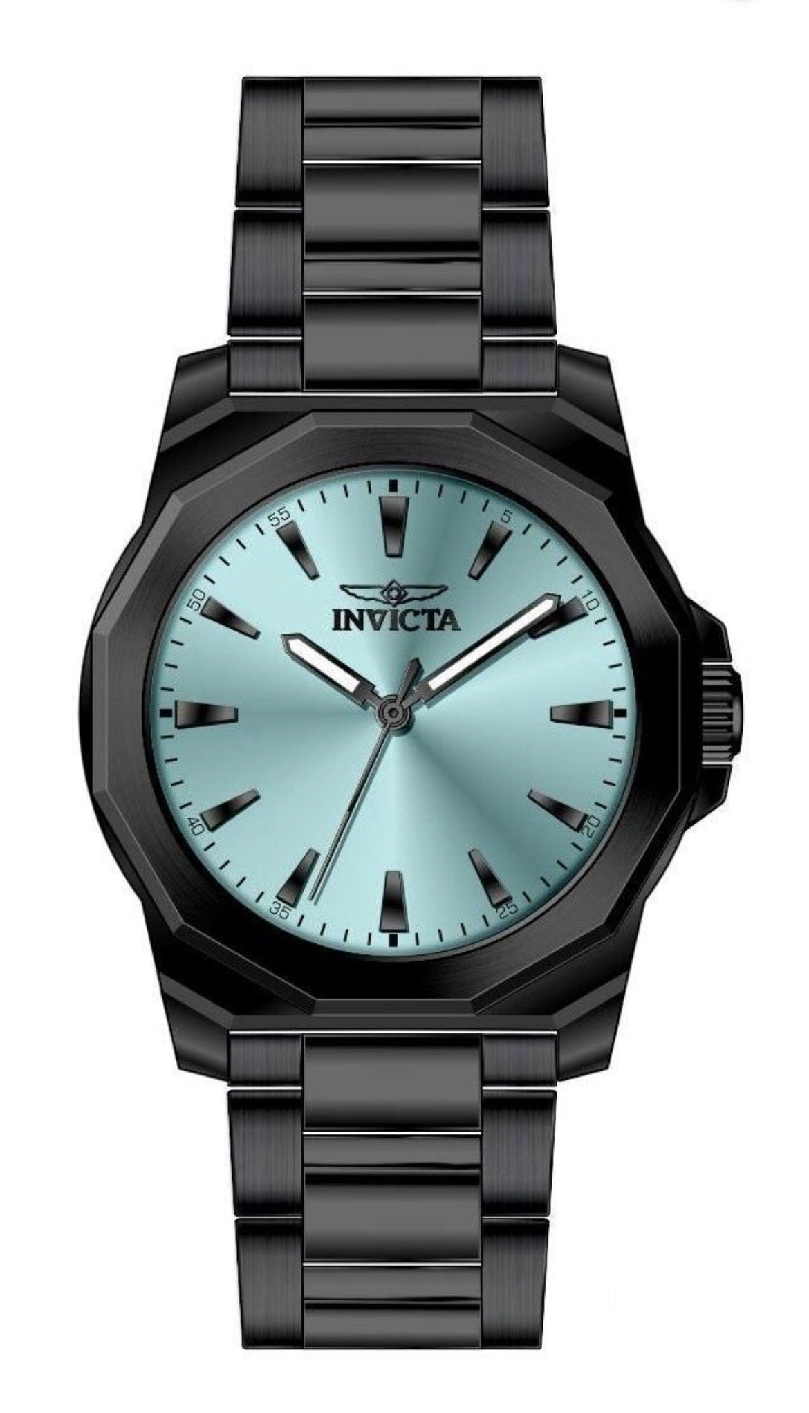 Invicta Speedway Men
42mm Black Tone Case Tiffany
Blue Brass Dial Black Band - 50857