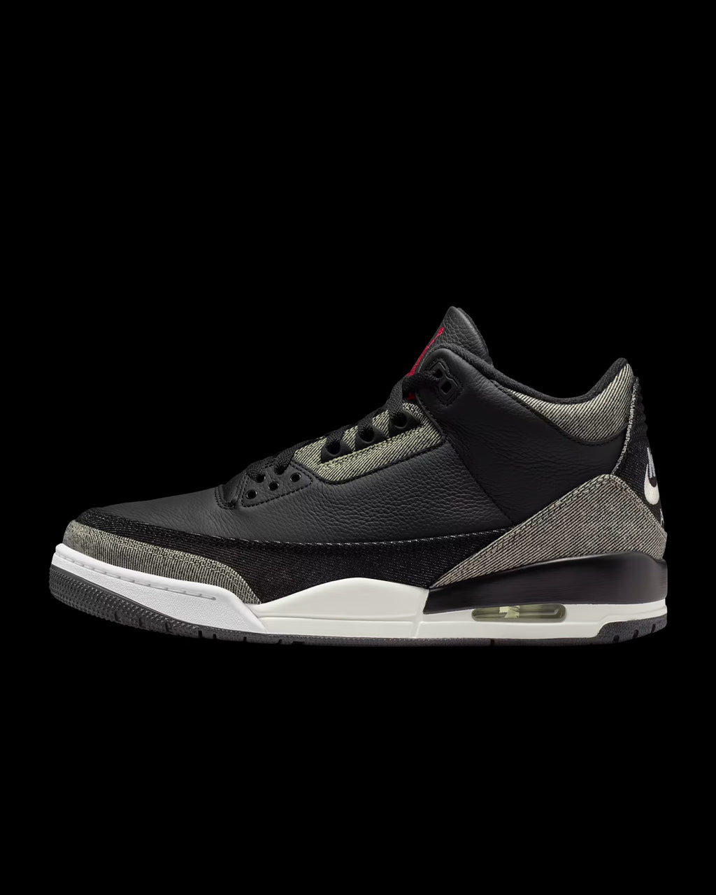 Jordan Retro 3 Levi’s Black