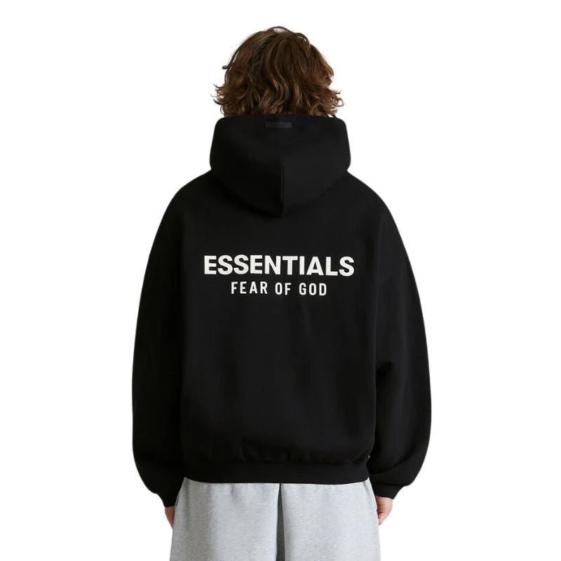Fear of God Essentials FW24 Black Hoodie